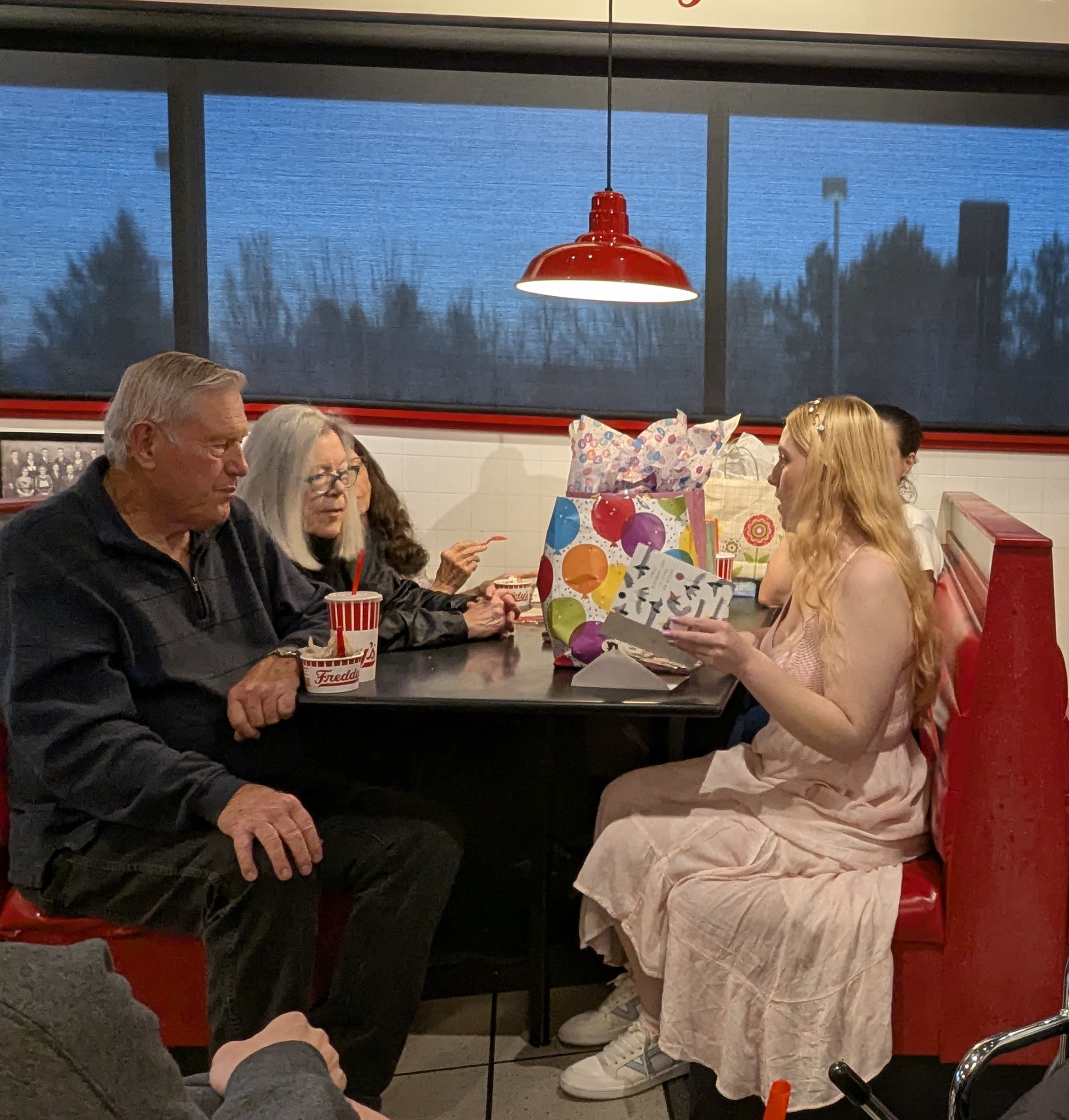 Madeline Lyon, Linda Sanders, Terry Sanders